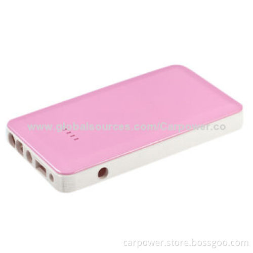 Car Power Jump Starter, Super Fashion Design, 7,500mAh, Fits for Mobile Phone/MP3/MP4/iPad/Computer